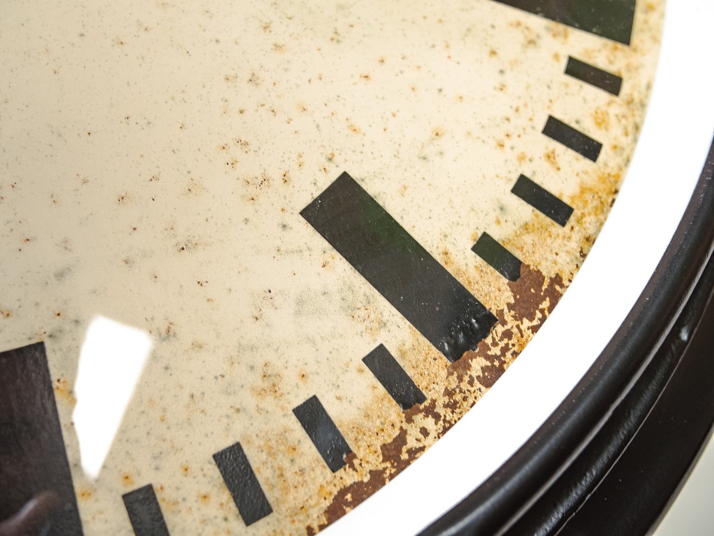Grande Double sided Station Clock by CTW Ø75CM / 29.5 Inch, Carl Theodor Wagner 1950s, Large Industrial Factory Timekeeper