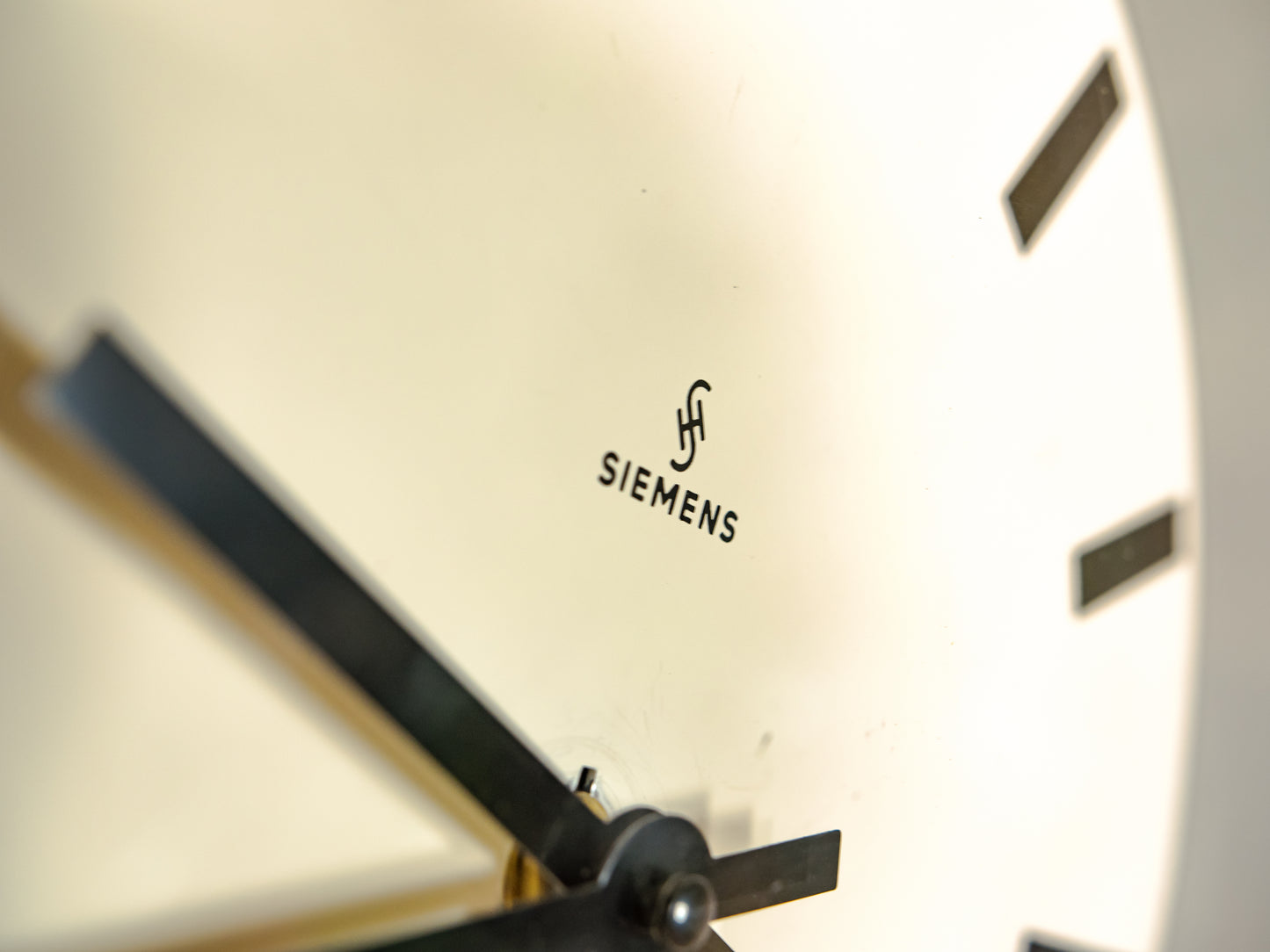 Siemens Slave Clock, Fabrieksstijl Tijdstuk, 1970 Interieur Muurdecoratie, Geschenk Nieuw Huis Housewarming
