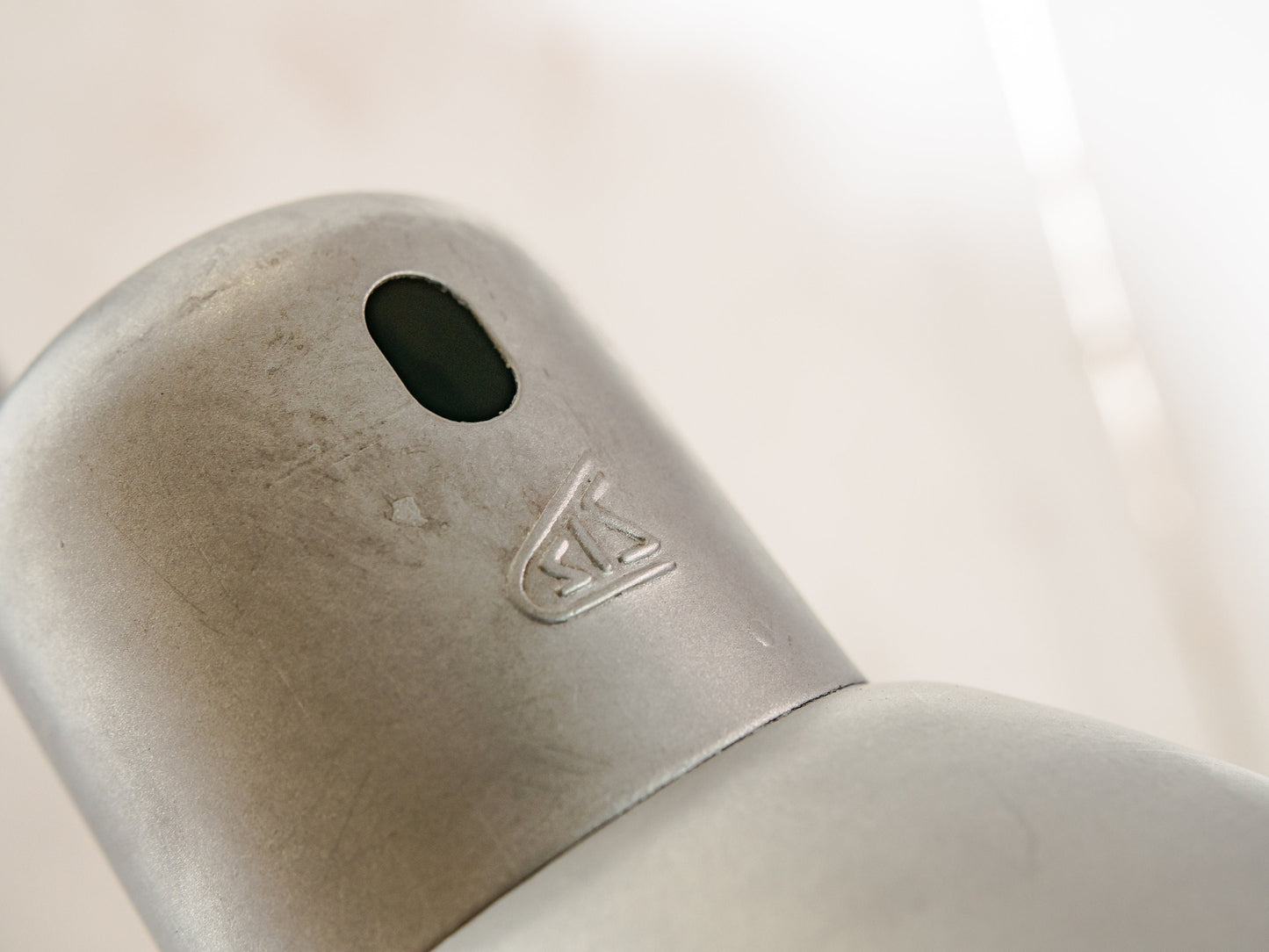 Industrial Gray Scissor Lamp by SIS, 1960s Adjustable Wall mounted light, Harmonica light, Accordion Workshop lighting