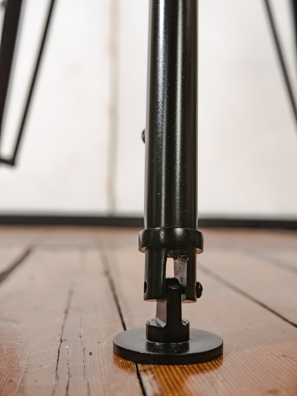1960s Strand Electric Patt 23 Theater Lamp on steel Tripod, Upcycled UK Stage Lighting, Unique Loft Floorlamp