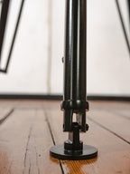 1960s Strand Electric Patt 23 Theater Lamp on steel Tripod, Upcycled UK Stage Lighting, Unique Loft Floorlamp