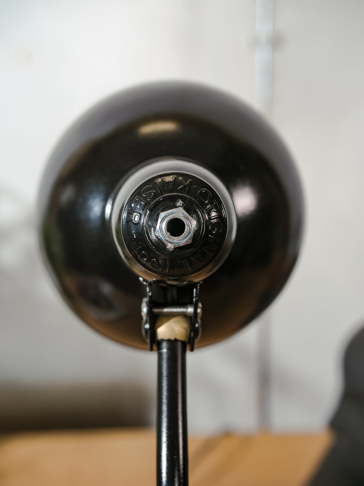 Kaiser Idell Model 6556, Table Lamp by Christian Dell, Antique Restored Table desk light, Bauhaus interior