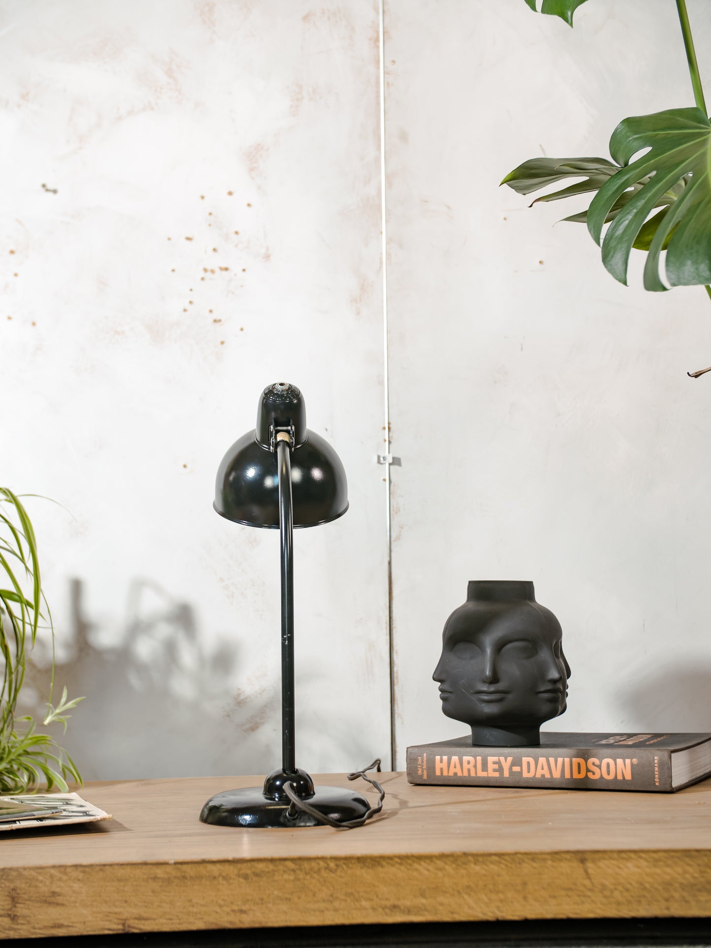 Kaiser Idell Model 6556, Table Lamp by Christian Dell, Antique Restored Table desk light, Bauhaus interior