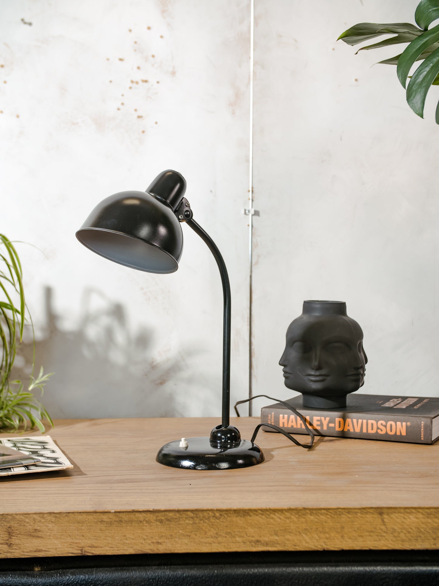 Kaiser Idell Model 6556, Table Lamp by Christian Dell, Antique Restored Table desk light, Bauhaus interior