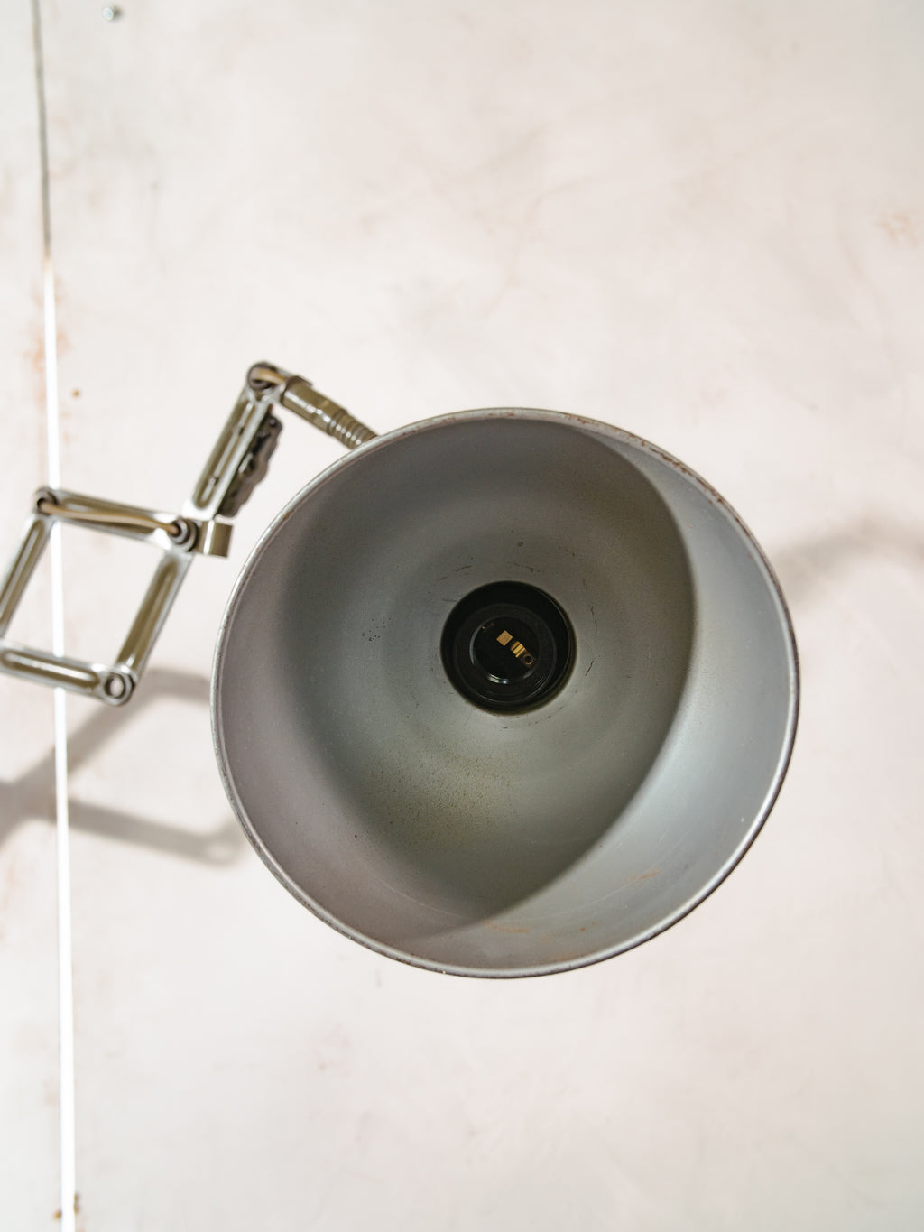 Schaarlamp uit de jaren 60 van Instala Decín, donkergroene militaire accordeon lamp, industriële harmonica verlichting met zwanenhals, opnieuw bedraad E27 LED