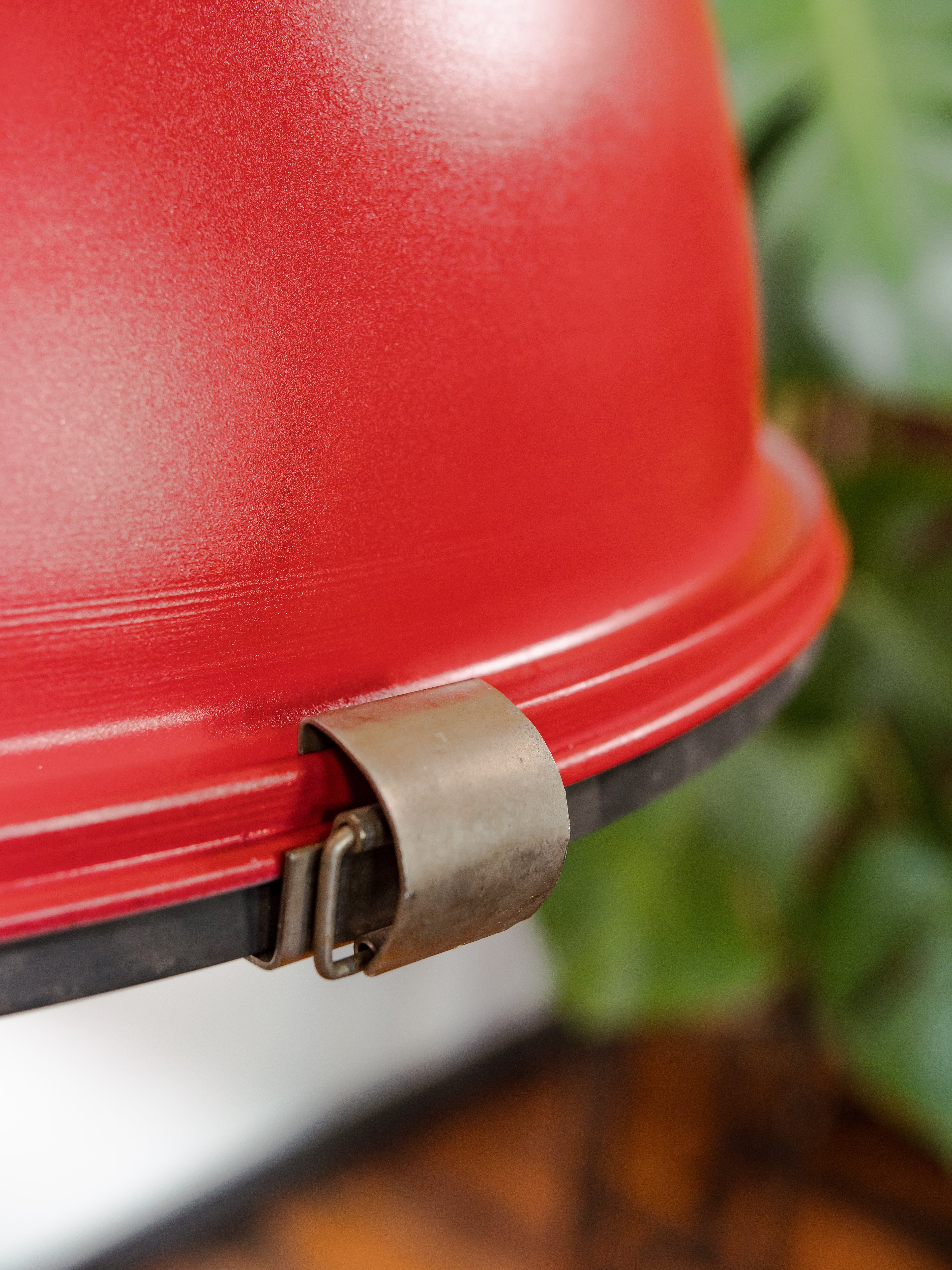 Vintage Philips Industrial 1950s Factory Pendant Light, Aluminum Gray & Workshop Lamp, Made in Holland