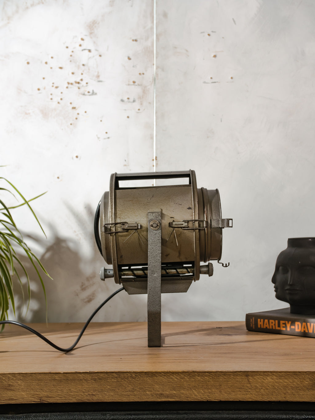 1960s ADB SP.5 Medium Size Theater Spotlight,Belgian Stage Light, Industrial Ceiling / Wall Mount Light Rewired  Studio Lighting