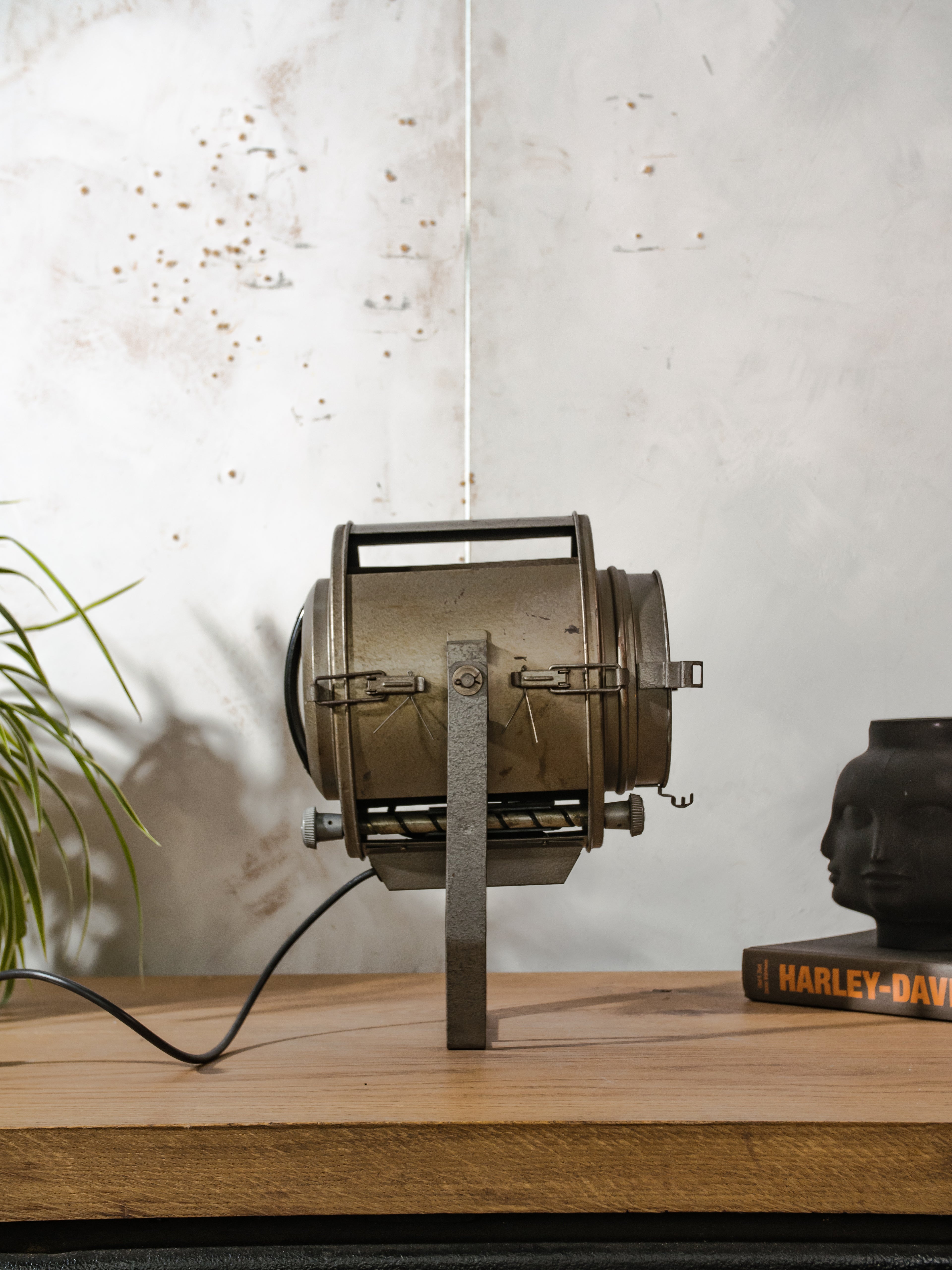 1960s ADB SP.5 Medium Size Theater Spotlight,Belgian Stage Light, Industrial Ceiling / Wall Mount Light Rewired  Studio Lighting