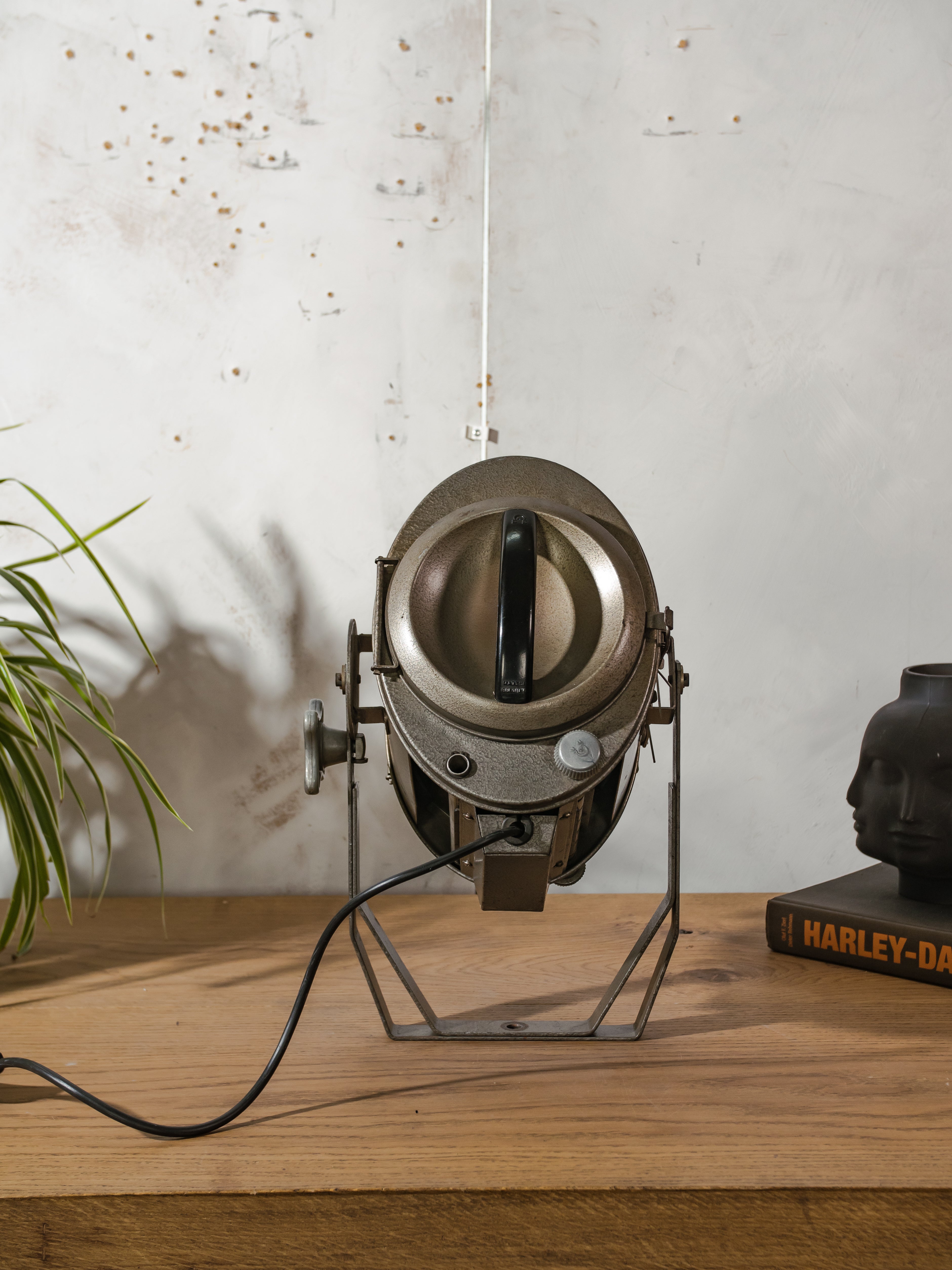 1960s ADB SP.5 Medium Size Theater Spotlight,Belgian Stage Light, Industrial Ceiling / Wall Mount Light Rewired  Studio Lighting