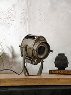 1960s ADB SP.5 Medium Size Theater Spotlight,Belgian Stage Light, Industrial Ceiling / Wall Mount Light Rewired  Studio Lighting