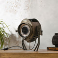 1960s ADB SP.5 Medium Size Theater Spotlight,Belgian Stage Light, Industrial Ceiling / Wall Mount Light Rewired  Studio Lighting