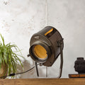 1960s ADB SP.1000 Theater Spotlight,Belgian Stage Light, Industrial Ceiling / Wall Mount Light Rewired  Studio Lighting