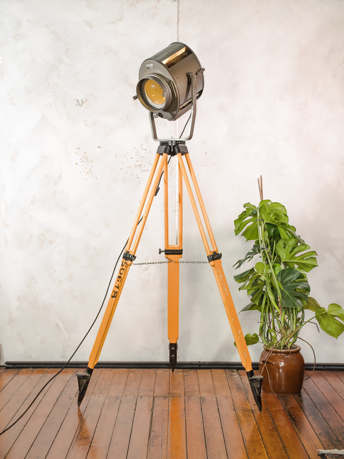 ADB SP.1000 XL Stage Spotlight Floor Lamp, 1960s Belgium, detail view 11