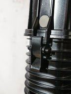 Philips HDK Fabriekslamp hanglamp uit de jaren 50 - XXL zwart emaille industriële verlichting, gemaakt in Nederland - high top & high shade