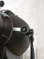 Strand Electric Patt 23 "Pig Nose" Theatre Spotlight Desk Lamp on Brake Disc Base - 1960s England