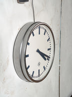 Telenorma TN Station Clock | 1960s German Factory Slave  Wall Clock with Original Pulse Movement