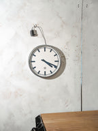 Telenorma TN Station Clock | 1960s German Factory Slave  Wall Clock with Original Pulse Movement