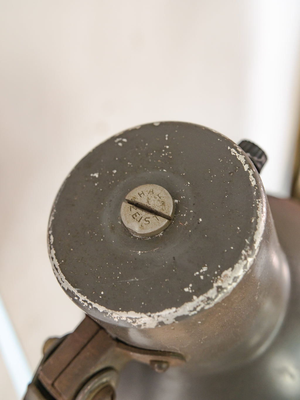 Bauhaus Scharnier schaarlamp van H. Th. J. A. Busquet voor Hala Zeist | Jaren 40 Nederlands Design Werkplaatslamp