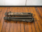 Vintage Bundeswehr Wooden Field Tripod by Ertel-Werk | German Army Surveyor's Stand with Ball Joint