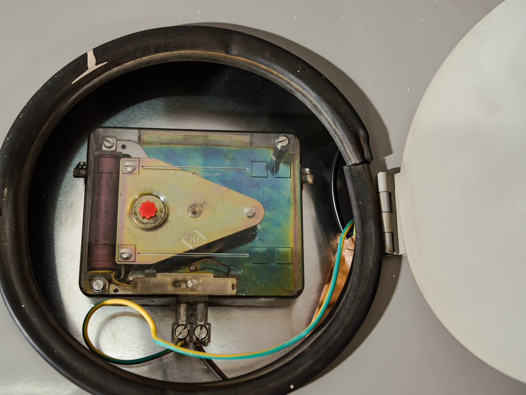 Telenorma TN Station Clock | 1960s German Factory Slave  Wall Clock with Original Pulse Movement