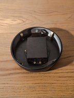 Gent of Leicester Slave Clock | Satin Black, Original 30-Second Movement, 24-Hour Dial Face