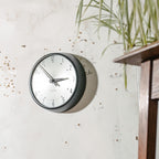 Magneta Slave Clock | Mid-Century British GPO Clock, Satin Black, Quartz Movement