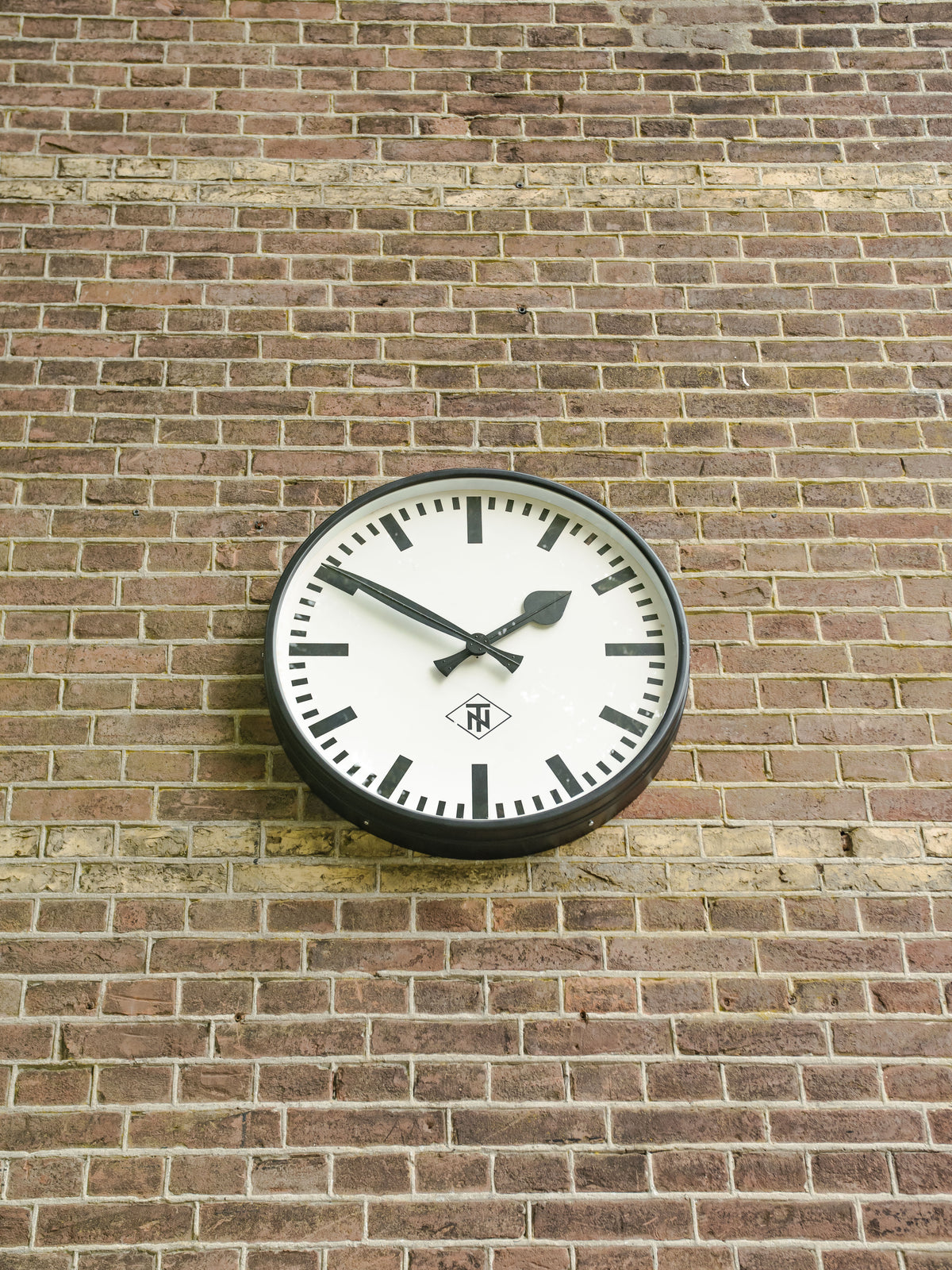 Telenorma Grote Stationsklok TN | Jaren 50 Duitse Fabrieksklok, 65cm, Kwartsmechaniek