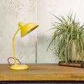 Kaiser Idell Model 6556 Bureaulamp | Originele Bauhaus Tafellamp van Christian Dell, Retro Geel