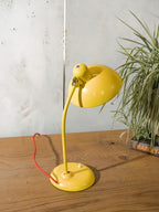 Kaiser Idell Model 6556 Bureaulamp | Originele Bauhaus Tafellamp van Christian Dell, Retro Geel