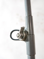 Rademacher Task Lamp | 1930s German Wall or Desk Work Lamp, Blue-Grey Enamel shade