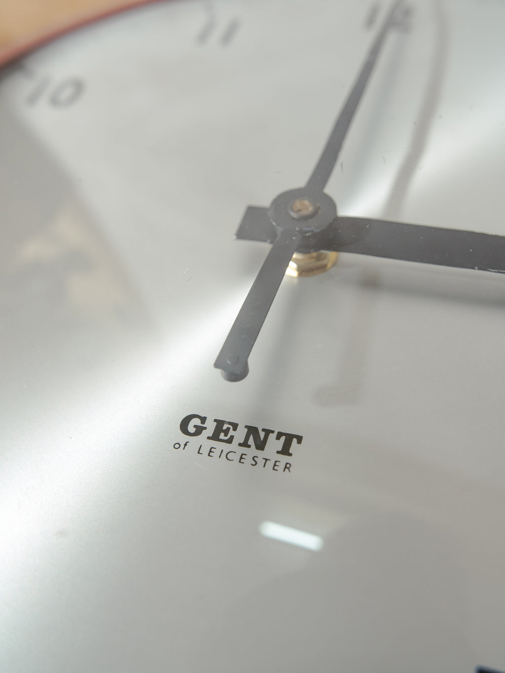 Gent of Leicester Secundaire Klok | Jaren 60 Gerenoveerde Rood Koper gespoten Fabrieksklok, Quartz uurwerk