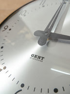 Gent of Leicester Slave Clock | 1960s Satin Black Factory Clock, Quartz Movement