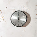 Gent of Leicester Slave Clock | 1960s Satin Black Factory Clock, Quartz Movement