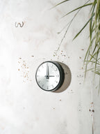Gent of Leicester Slave Clock | 1960s Satin Black Factory Clock, Quartz Movement