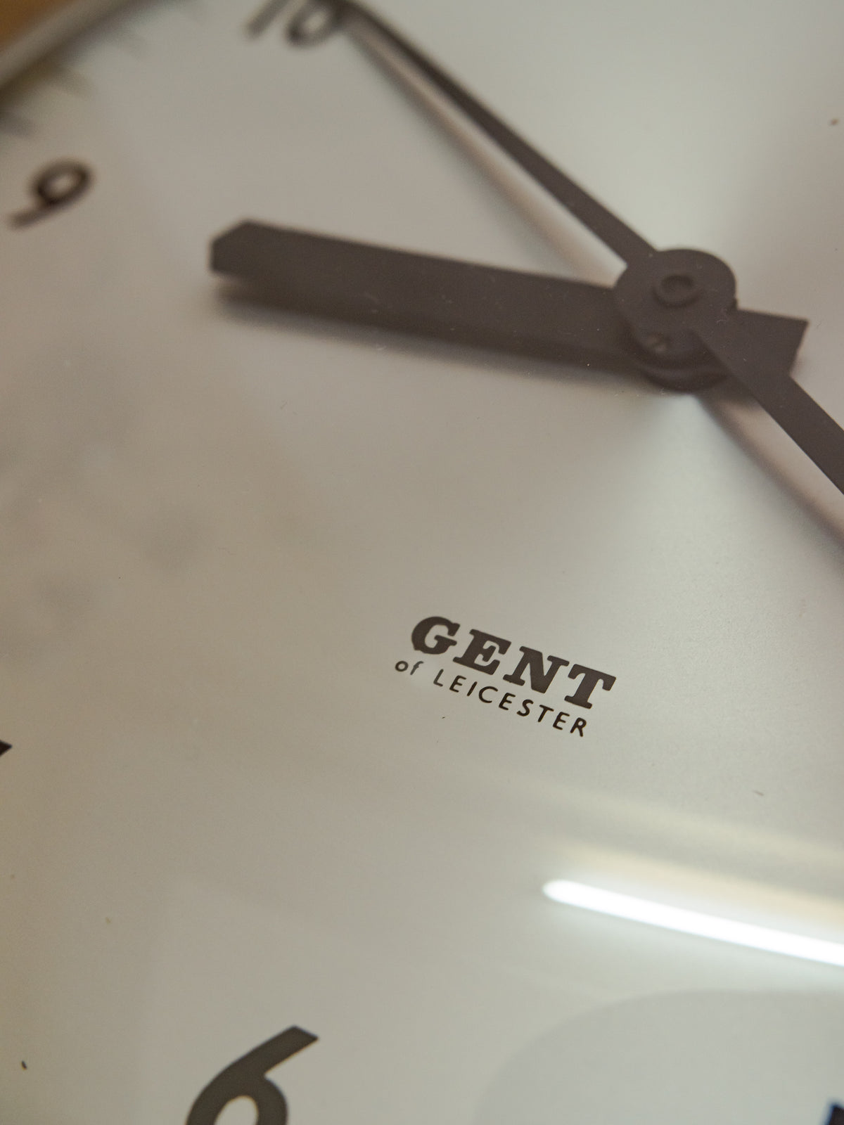 Gent of Leicester Slave Clock | Original 1960s Grey Paint, Original Working 30-Second Movement
