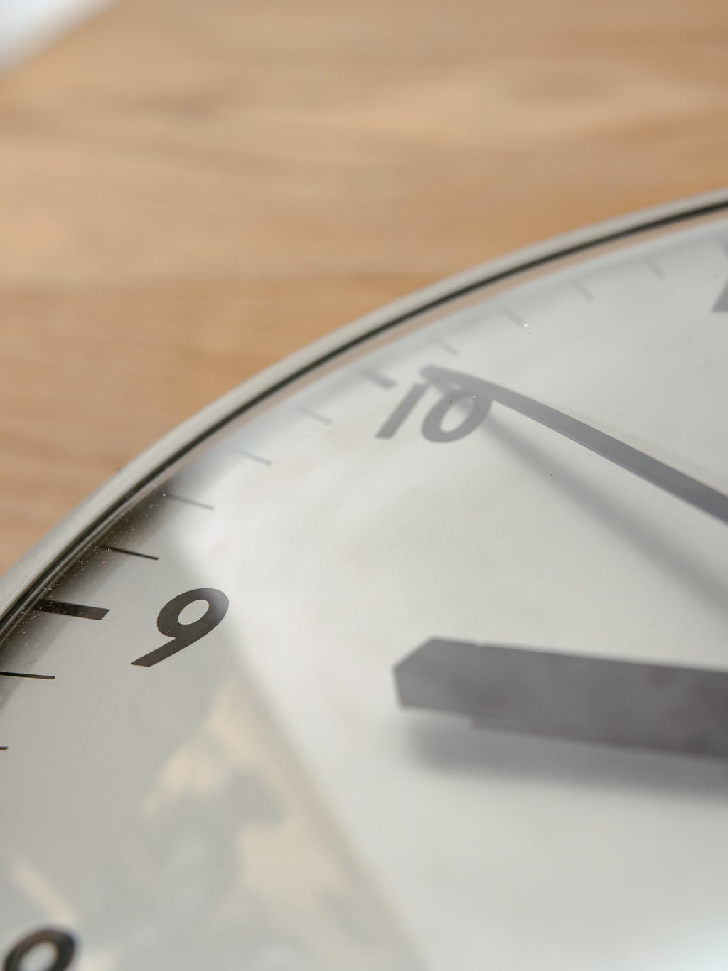 Gent of Leicester Slave Clock | Original 1960s Grey Paint, Original Working 30-Second Movement