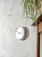 Gent of Leicester Slave Clock | Original 1960s Grey Paint, Original Working 30-Second Movement