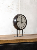 Gents of Leicester Dubbelzijdige Bakelieten Klok met Muurbeugel | 36 cm Stationsklok, Originele Uurwerken, Wand- of Plafondmontage