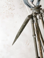 Soviet JP54 "Rocket" Spotlight Floor Lamp | Vintage 1970s USSR Studio Light on Ertel-Werk Tripod