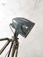 Soviet JP54 "Rocket" Spotlight Floor Lamp | Vintage 1970s USSR Studio Light on Ertel-Werk Tripod