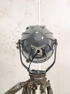 Soviet JP54 "Rocket" Spotlight Floor Lamp | Vintage 1970s USSR Studio Light on Ertel-Werk Tripod