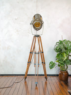 ADB SP.1000 XL Theatre Spotlight Floor Lamp, 1960s Belgium, detail view 5