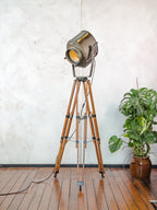 ADB SP.1000 XL Theatre Spotlight Floor Lamp, 1960s Belgium, detail view 7