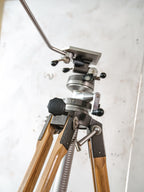 Vintage Large Solid Berlebach Mulda Wooden Photography Studio Tripod with Camera Head - Collectors item