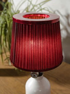 Racing Nitrous Oxide NOS & NX Express bureau of tafel lamp met Power luchtfilter lampenkap, wit + blauw gerecyclede brandblusser JDM