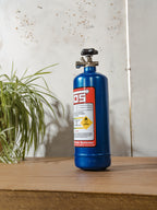 NOS Style Nitrous Bottle Decor, Upcycled Fire Extinguisher Prop – Fast & Furious Inspired Car Decor – Garage / Man Cave Display