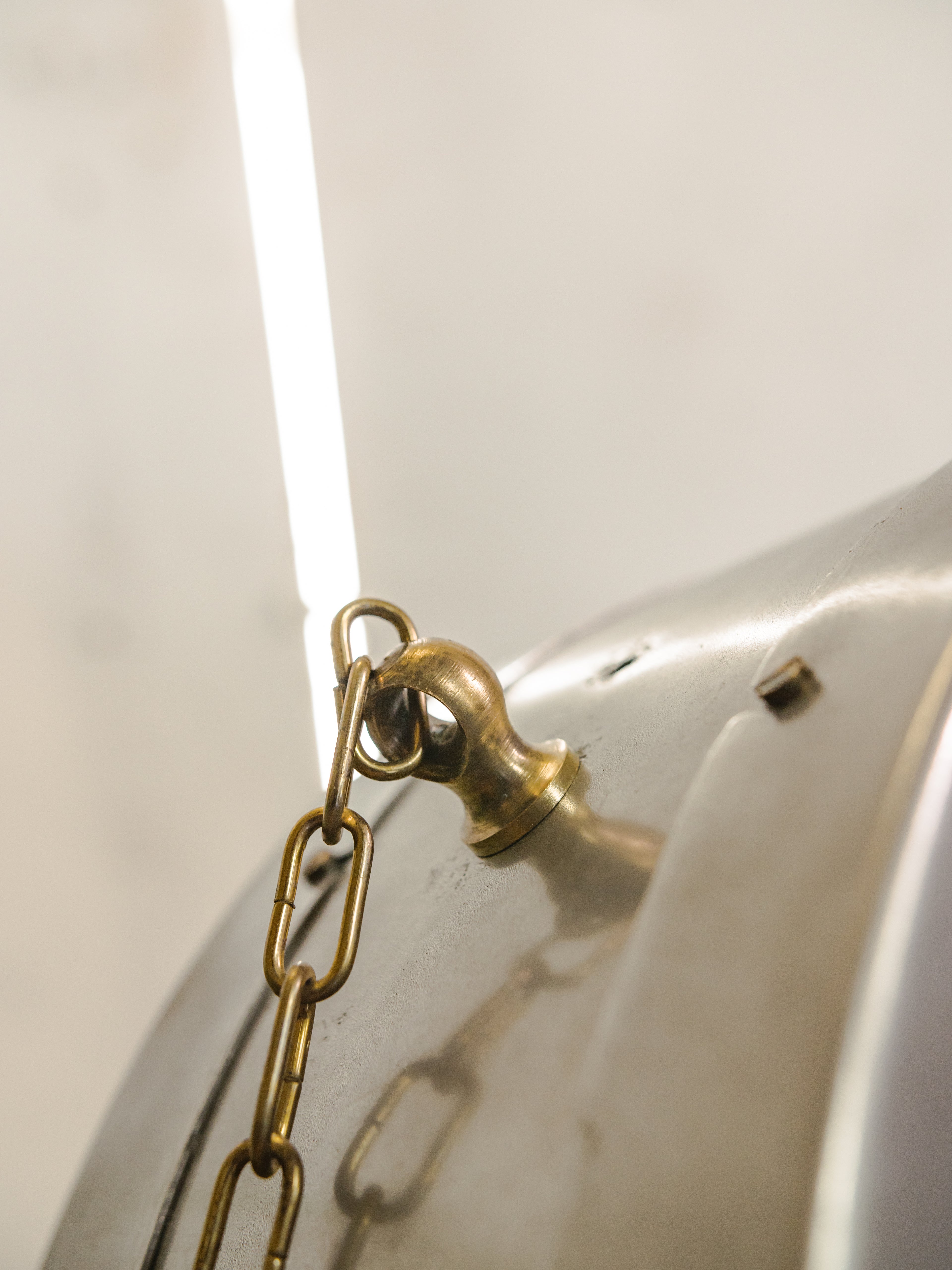 Vintage Brillié Double Sided French Station Clock, 32cm Industrial Railway Clock, Original Pulse Movement, Factory Clock – Restored