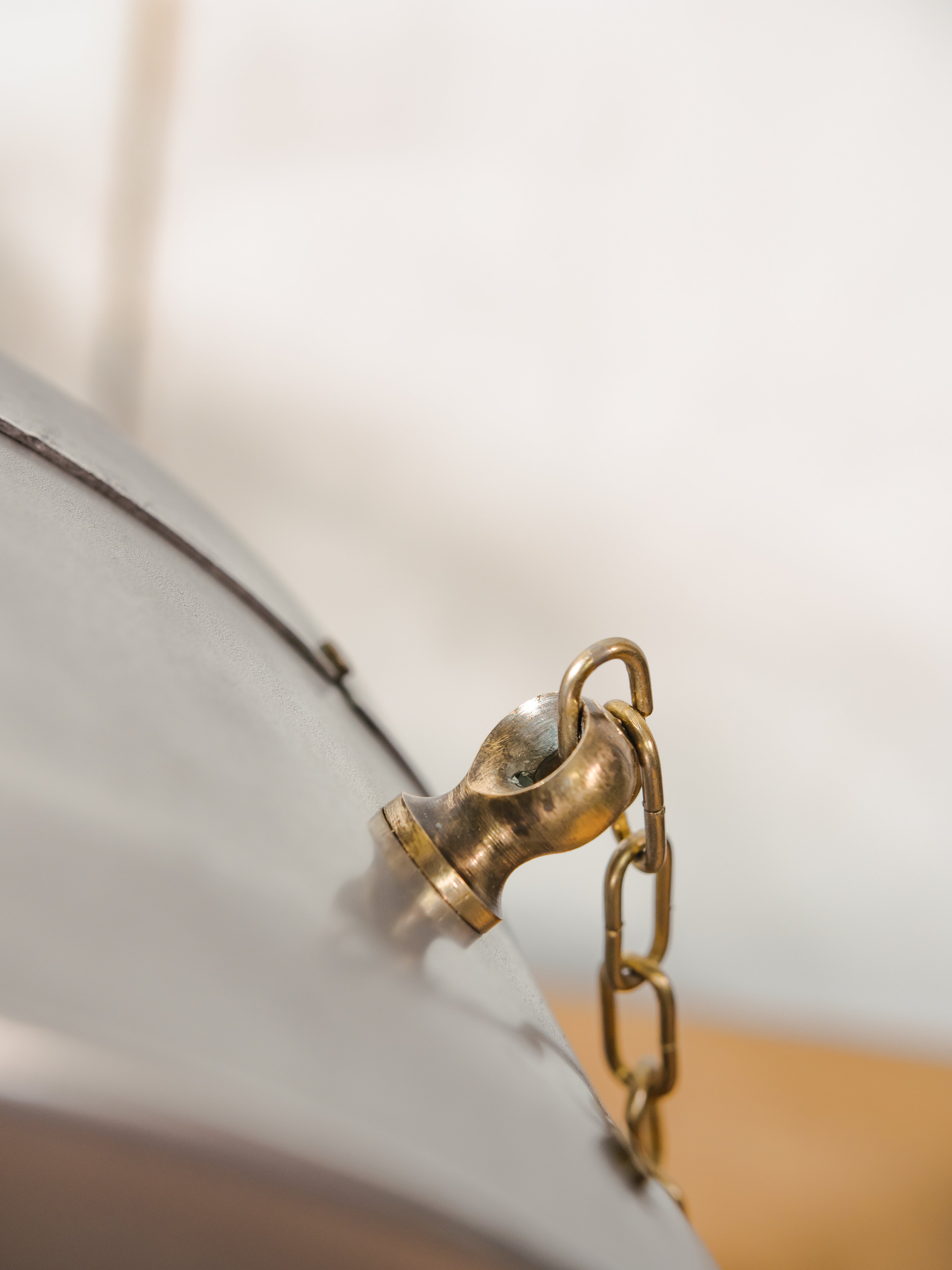 Vintage Brillié Double Sided French Station Clock, 32cm Industrial Railway Clock, Original Pulse Movement, Factory Clock – Restored