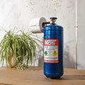 NOS Nitrous Oxide Toilet Paper Holder, Upcycled Fire Extinguisher, Automotive Garage Bathroom Toilet Decor