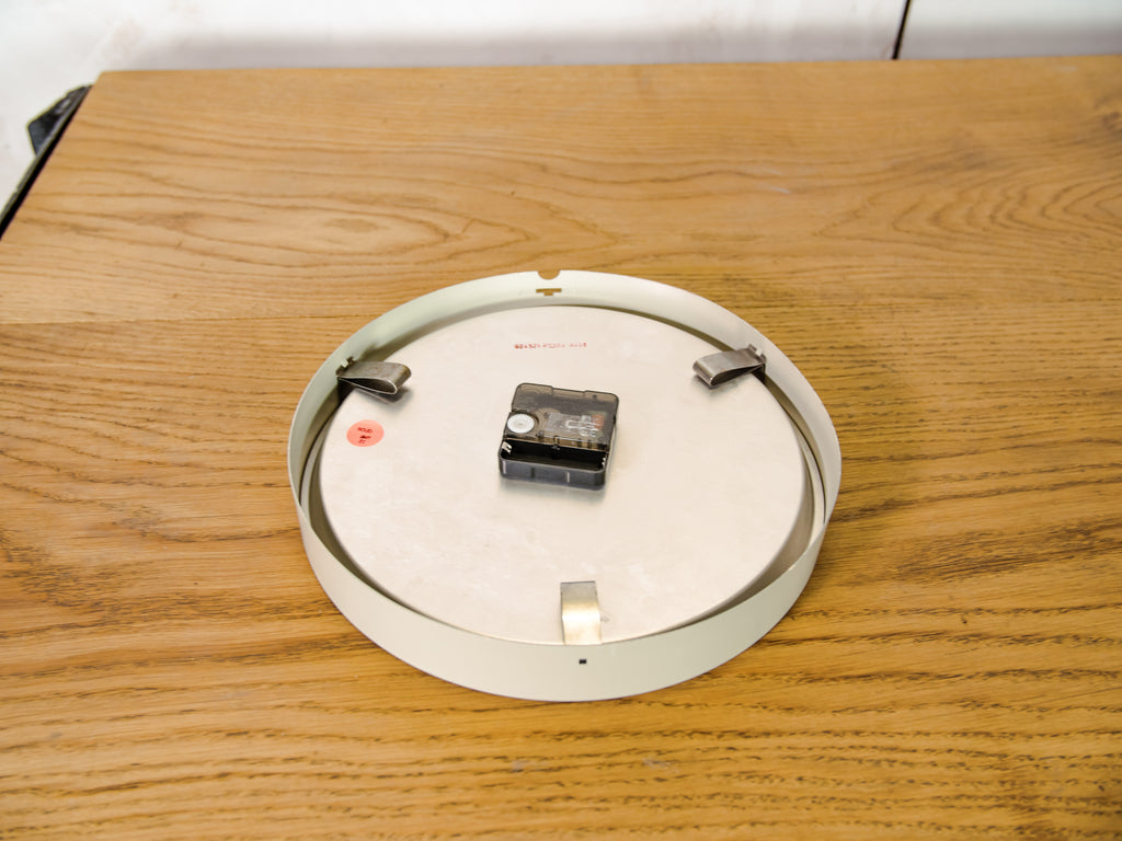 Keukenklok, Siemens Wandklok Werkplekklok Jaren 70, Kantoorklok, Secundair Uurwerk, uniek Housewarming cadeau interieur
